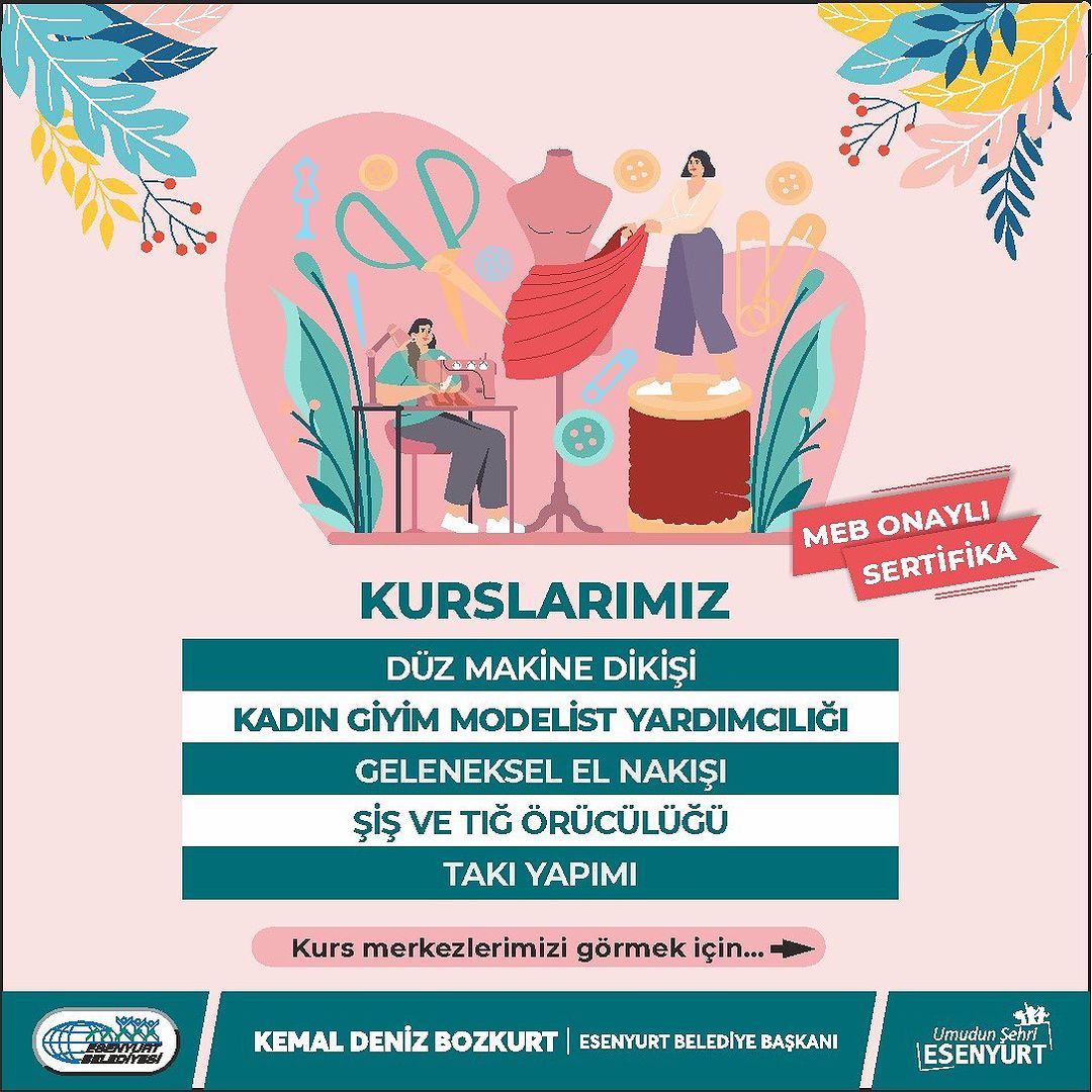 Esenyurt Belediyesi - Kurslar